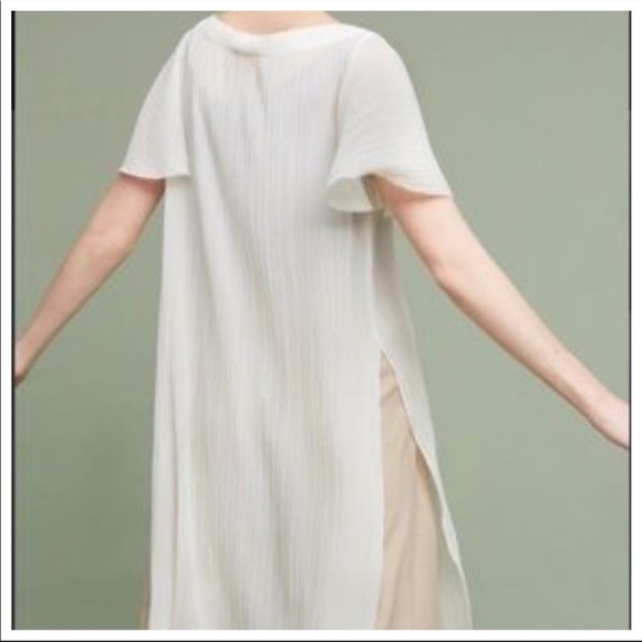 • akemi & kin pre pleated tunic top • - Picture 3 of 9